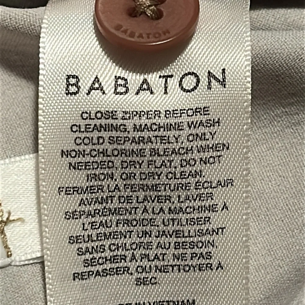 Aritzia Babaton Command Pants Vegan Faux Leather Straight Leg Camel Tan Size 00
